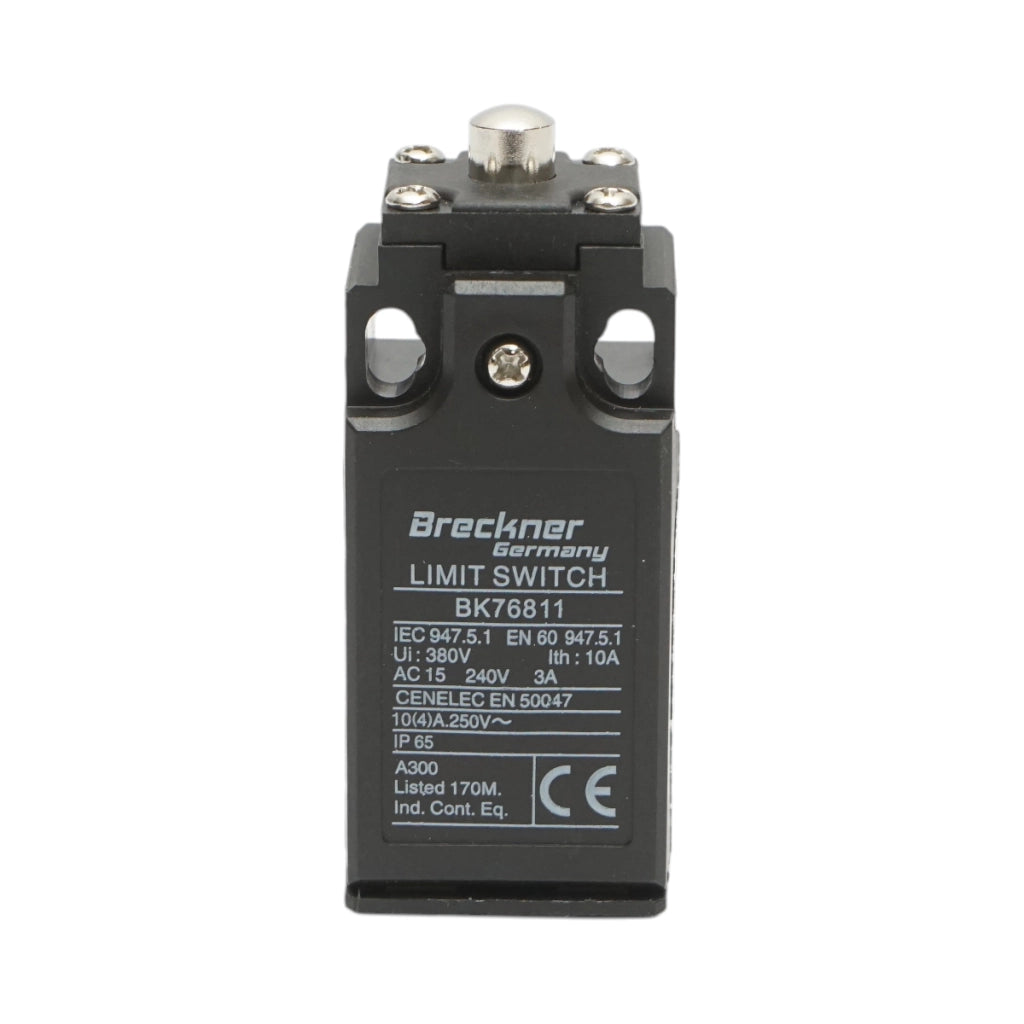 Finecorsa con attuatore a pistone 250V/380V, 10A IP65 Breckner Germany