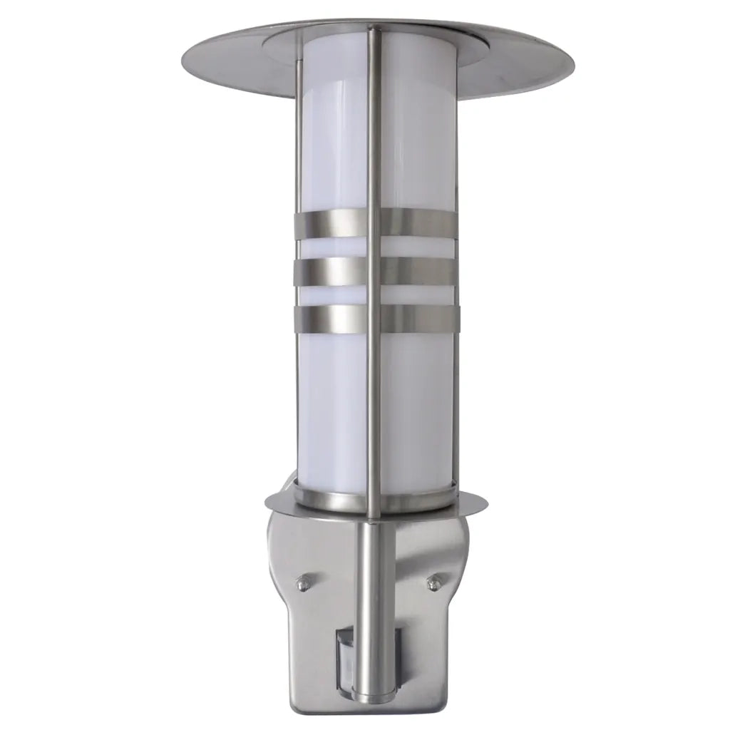 Lampada da parete in acciaio inossidabile forma pagoda con sensore 41093