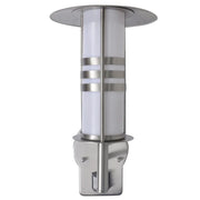Lampada da parete in acciaio inossidabile forma pagoda con sensore 41093