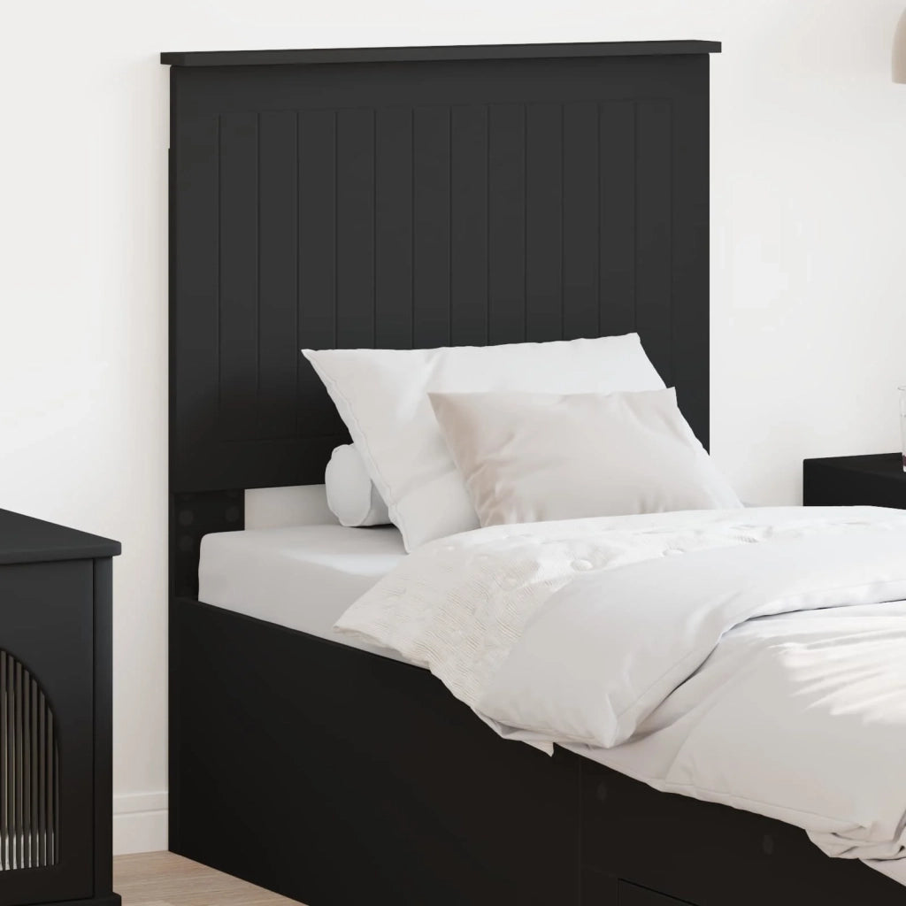 Testiera Rovere Nero Legno ingegnerizzato 887825