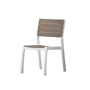 SEDIA HARMONY BIANCO/CAPPUCCINO