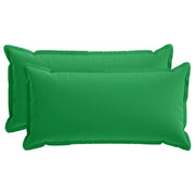 Federa 2 pcs HOUTEN Verde 40 x 80 cm Poliestere 918295