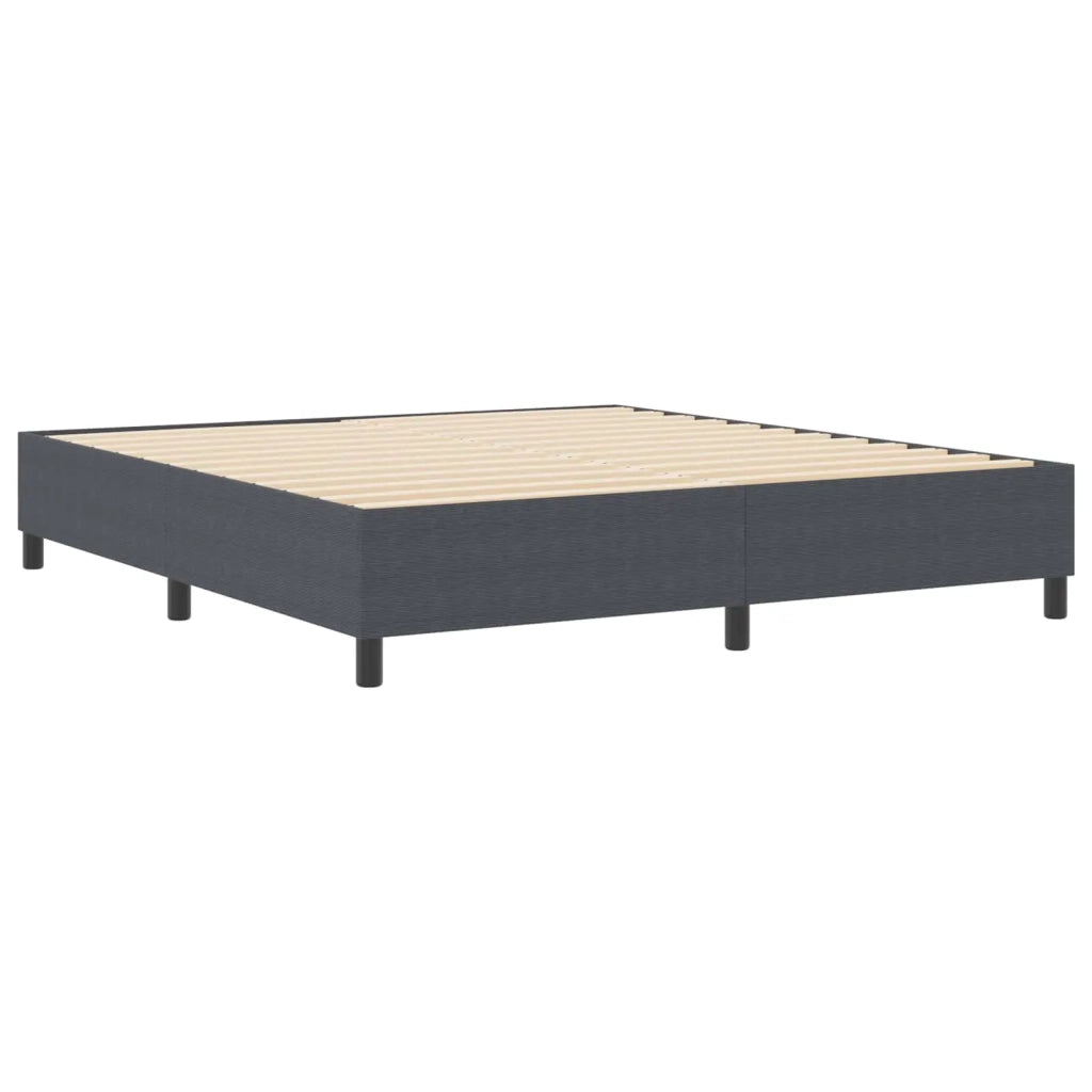Struttura letto piattaforma Grigio scuro 180 x 200 cm 3337423