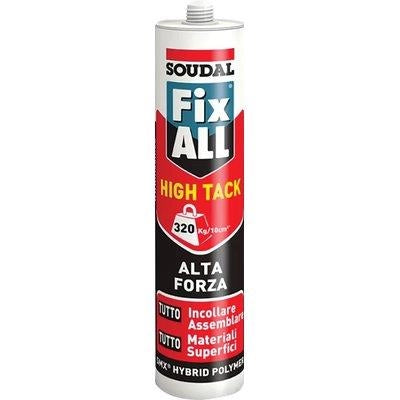 FIX ALL HIGH TACK SOUDAL  BIANCO ML 290