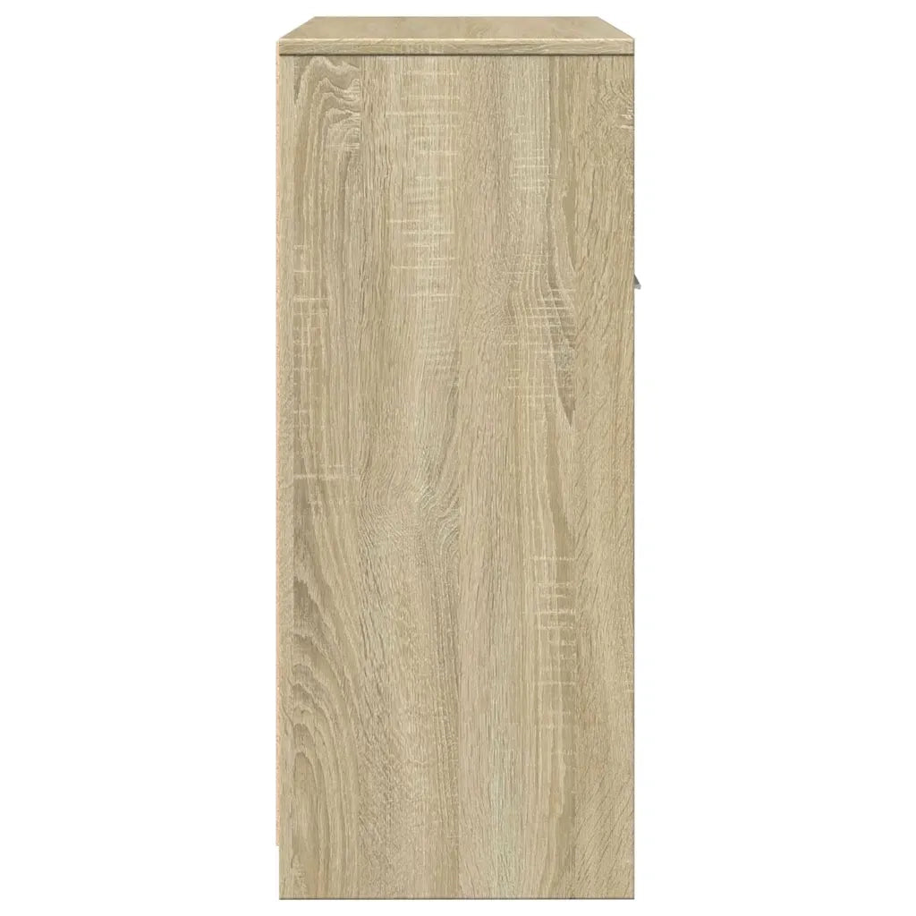 Mobile da Bagno | Armadio da bagno Rovere Sonoma 60x33x80 cm in Legno tecnico