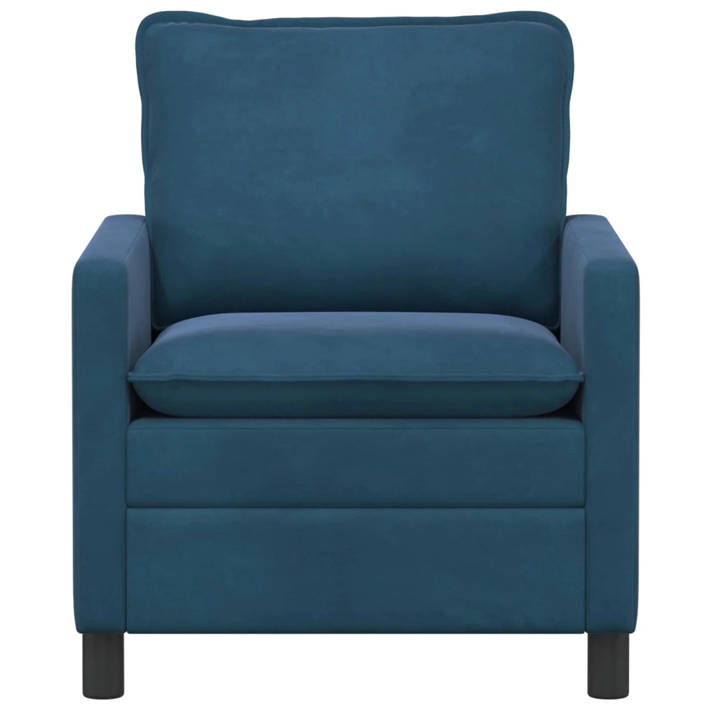 Divano Blu 76 x 81 x 87,5 cm Velluto 42028763
