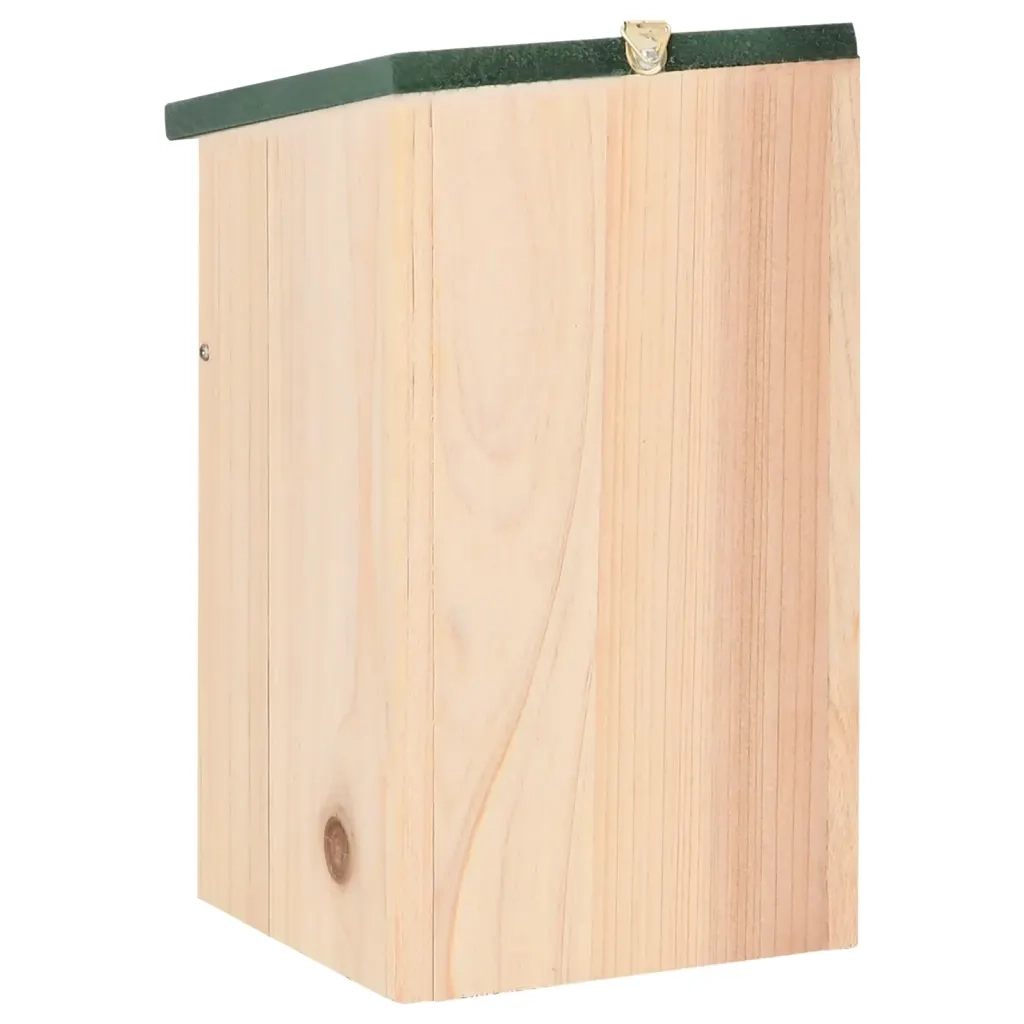 Casette per Uccelli 4 pz in Legno 12x12x22 cm 41012