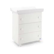 Bagnetto pali 053300n tris 3 cassetti bianco