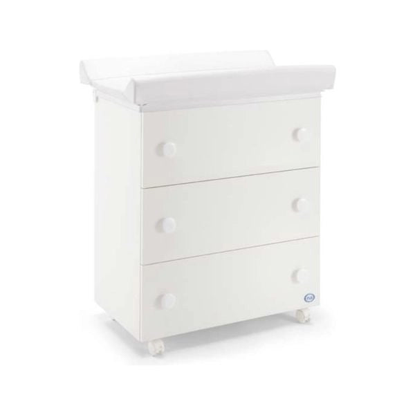 Bagnetto pali 053300n tris 3 cassetti bianco