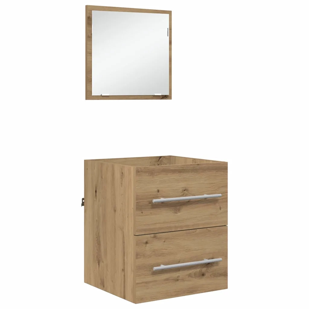 Set di mobili per il bagno Marrone 41 x 38,5 x 48 cm 875693