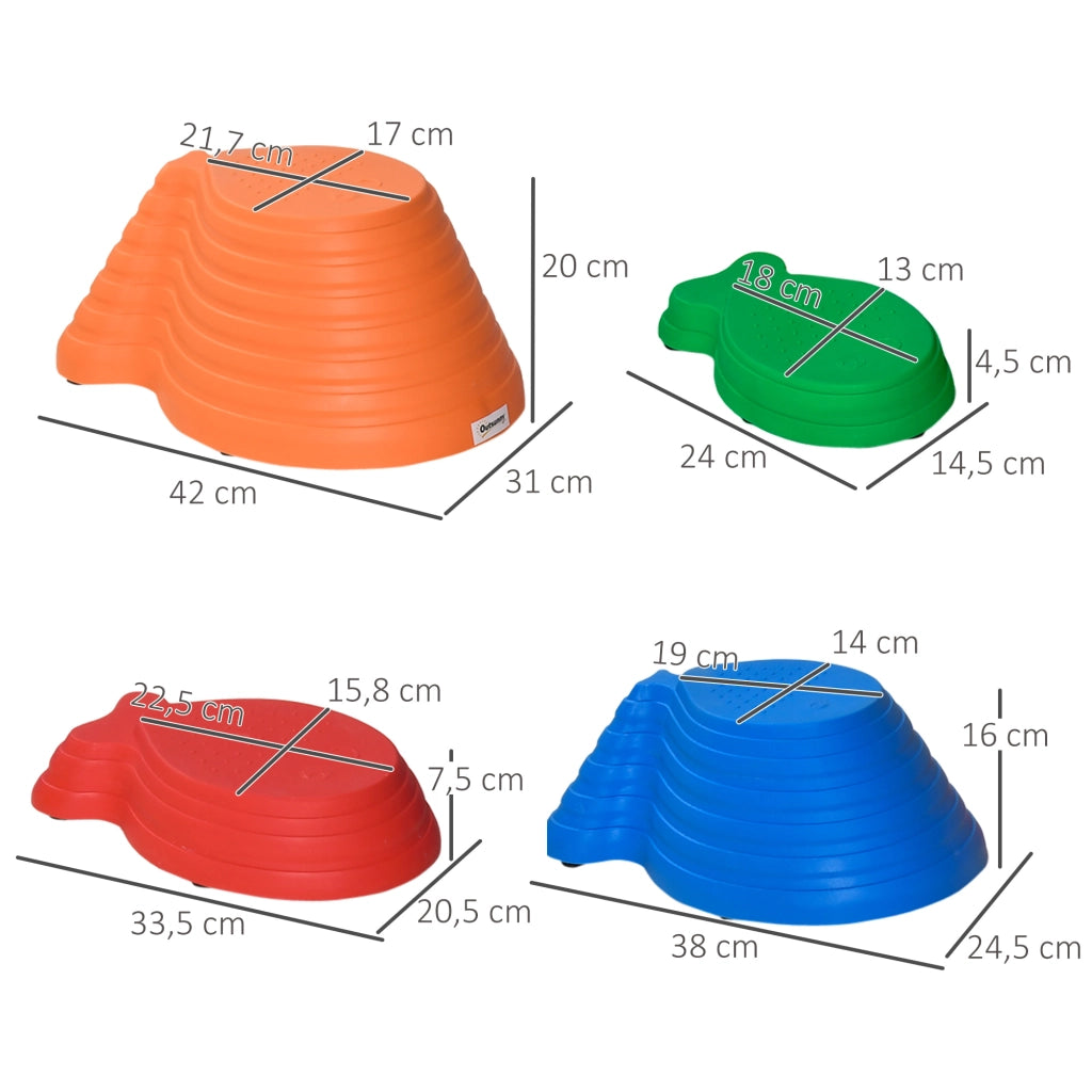 Pietre di equilibrio impilabili ¨C Xylo ¨C 11 pezzi antiscivolo per interno ed esterno
