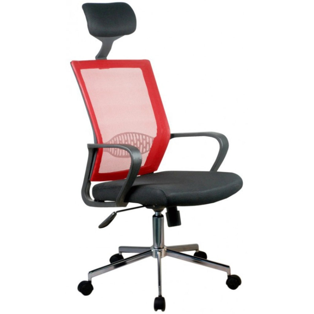 Sedia da ufficio OCF9 in rete Rosso