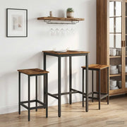 Sgabello da bar 2 pcs Legno antico 40 x 32 x 74 cm 8006154