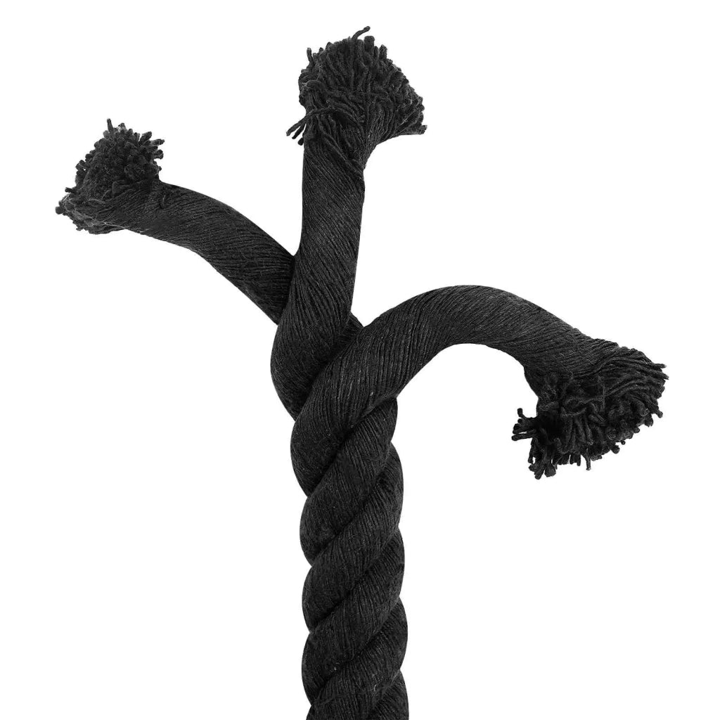 Corda di Cotone 40 mm 25 m Nero 100% Cotone 42011837