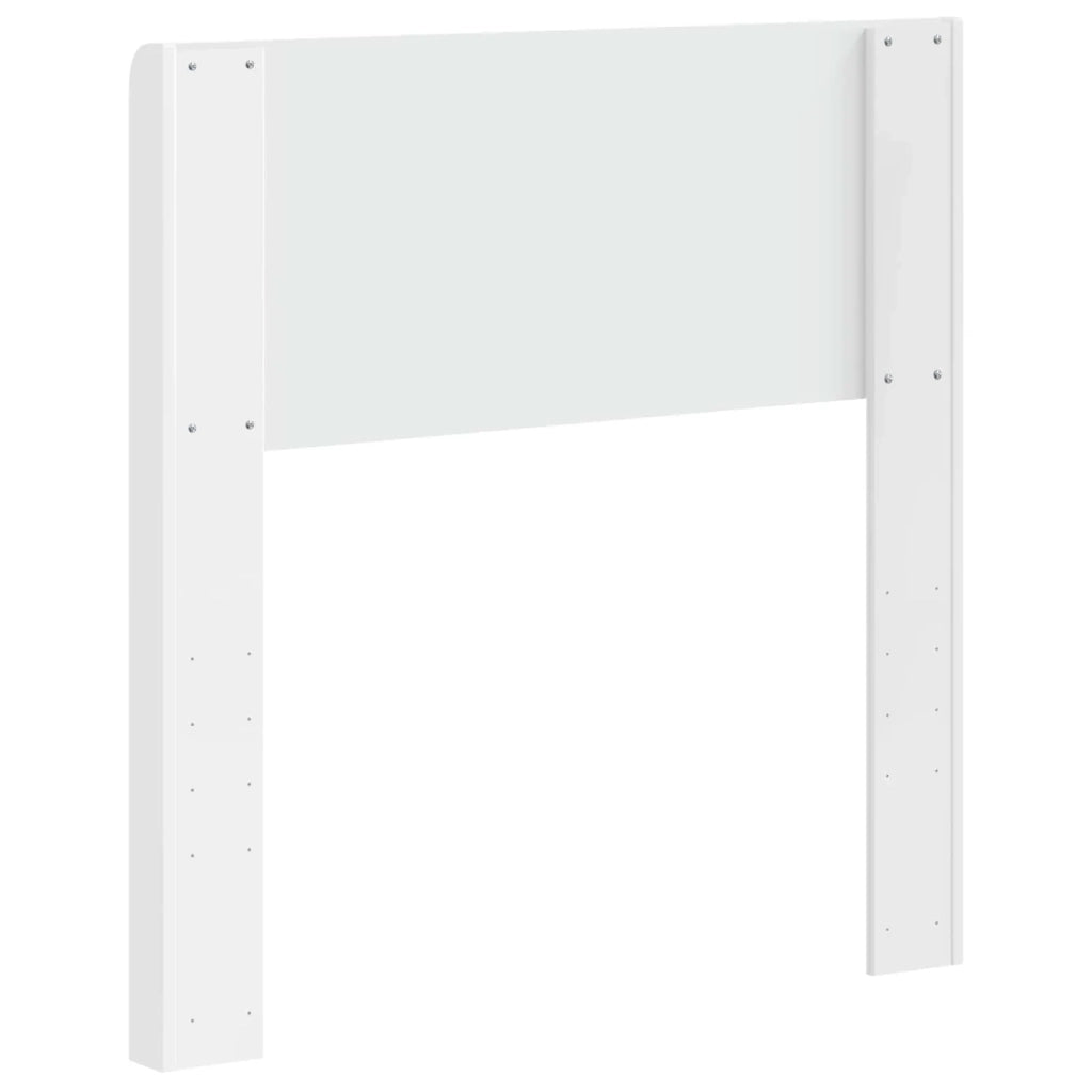 Testiera Letto Bianco Lucido Legno ingegnerizzato 889759