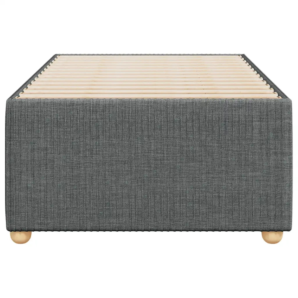 Giroletto senza Materasso Grigio Scuro 80x200 cm Tessuto 3284894