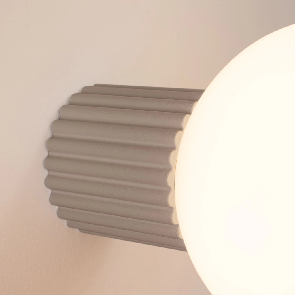 Lampada da parete HALO tortora IP44
