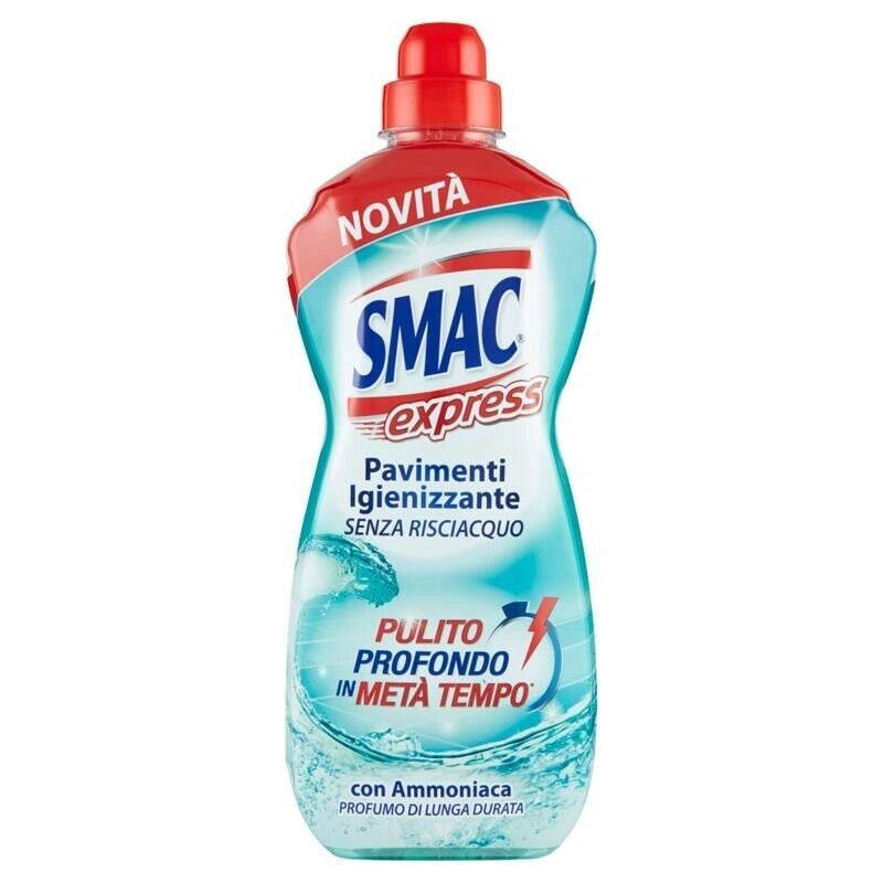 SMAC EXPRESS PAVIMENTI SENZA RISCIACQUO IN FORMATO DA 1 LTAMMONIACA