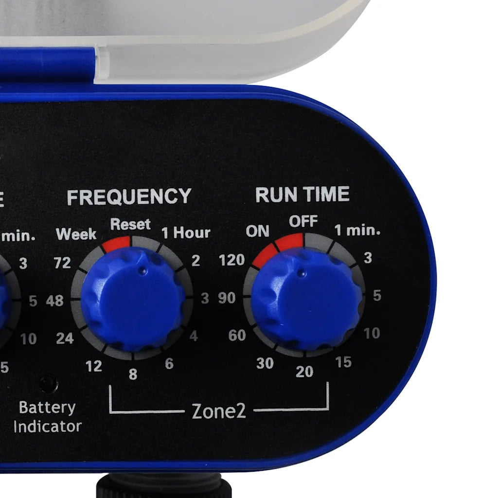 Programmatore timer irrigazione elettronico automatico per orto 2 vie cod mxl 48170