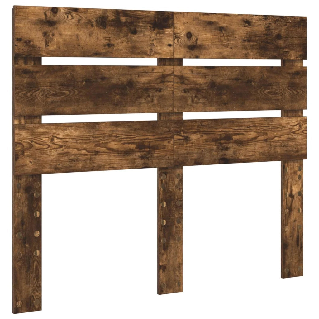 Struttura del letto con cassetto Rovere fumé 135 x 190 cm 3411841