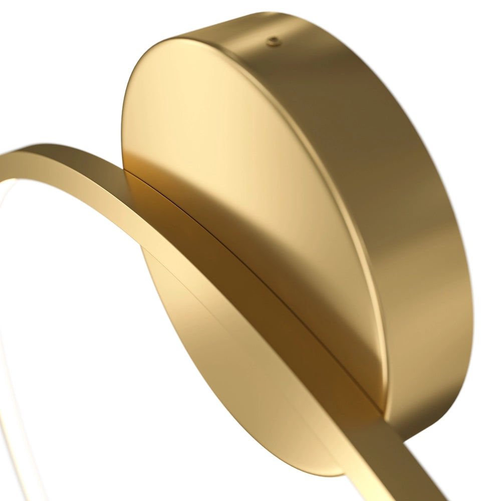 Applique anello LED ottone 80cm 47W Maytoni Halo MOD005