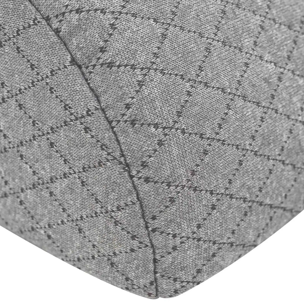 Cuscino per Gambe Grigio 52 x 20 x 11 cm Schiuma Memory 42020197
