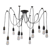 LÚZETE - LAMPADA DA SOFFITTO 10 LUCI CARLA ANTICATA