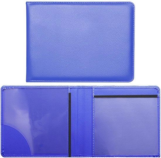 Badgehouder per Disabile - Supporto per Badge per Disabili - Copertura Discreta - Blu - Autorizzazione di Parcheggio - Sicuro e Pratico