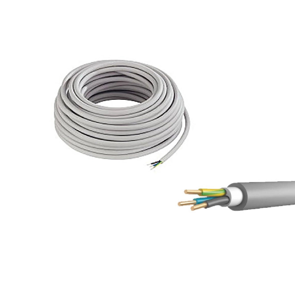 Cavo cordina Fror 450/750 v tripolare 3x1,5 +metrature filo elettrico climatizza 18