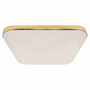 Plafoniera LED Milagro Nemo quadrata 17W 4000K oro
