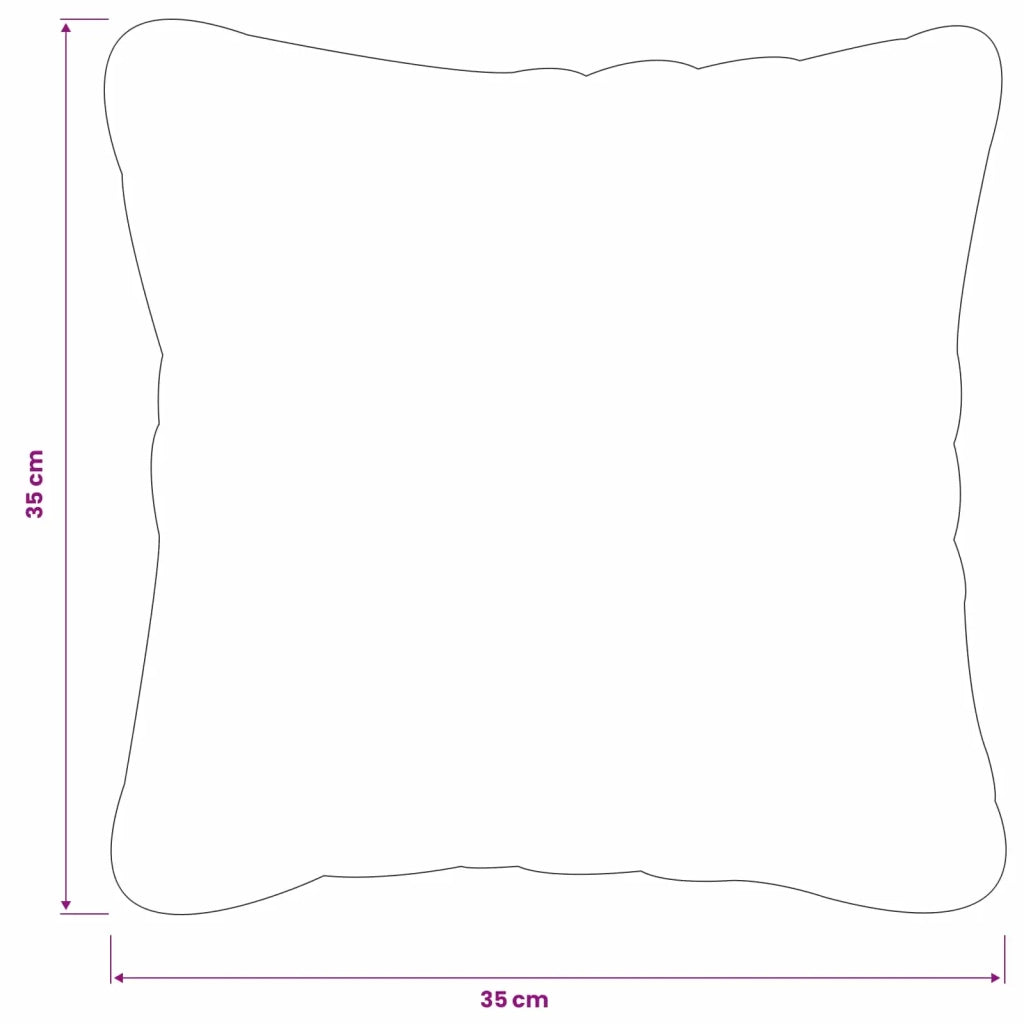 Federa 2 pcs HEERLEN Multicolore 35 x 35 cm Poliestere 908155