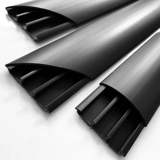 Cavo in PVC Grafite 80 cm, Self-Legante per Pavimento e Parete
