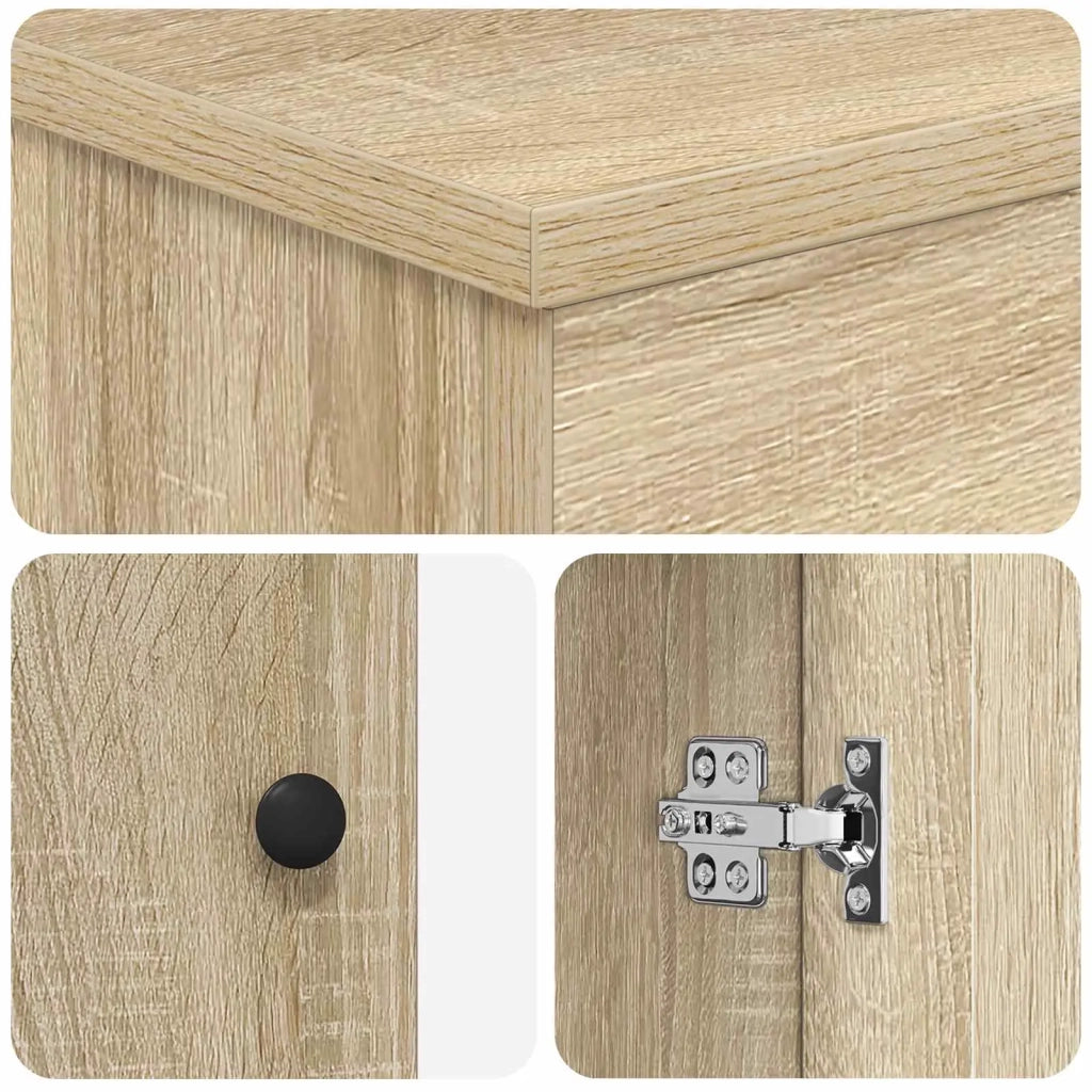 Set di mobili per il bagno Rovere Sonoma 81 x 40 x 84,5 cm 3404360
