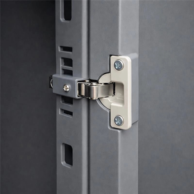 ARMADIO PATTUMIERA BASSO IN PLASTICA 2 SCOMPARTI DIMENSIONI 68X37X H 84 CM 200 LT