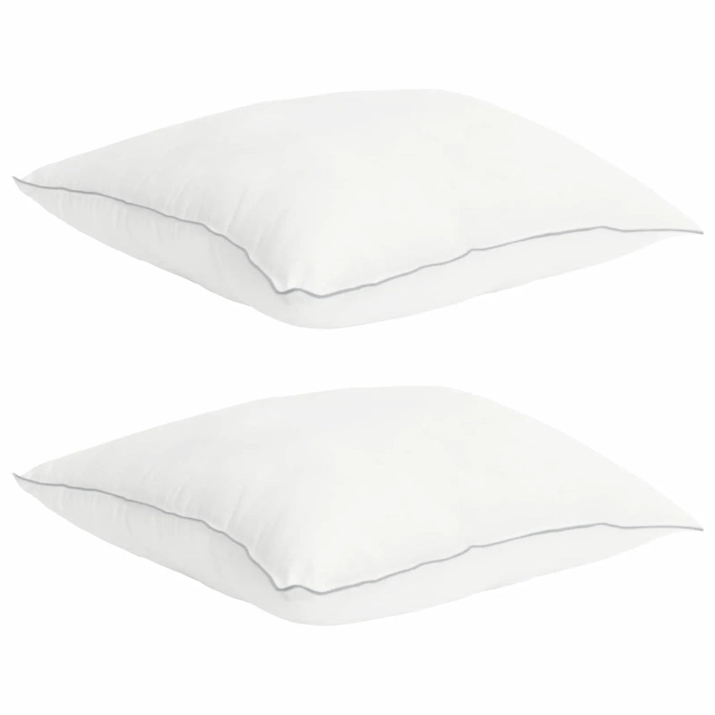 Set di Piumoni con cuscino 2 pcs Bianco Fibra di bambù 3432575