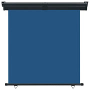 Tendalino Laterale per Balcone-Tenda da Sole Laterale per Patio 165x250 cm Blu