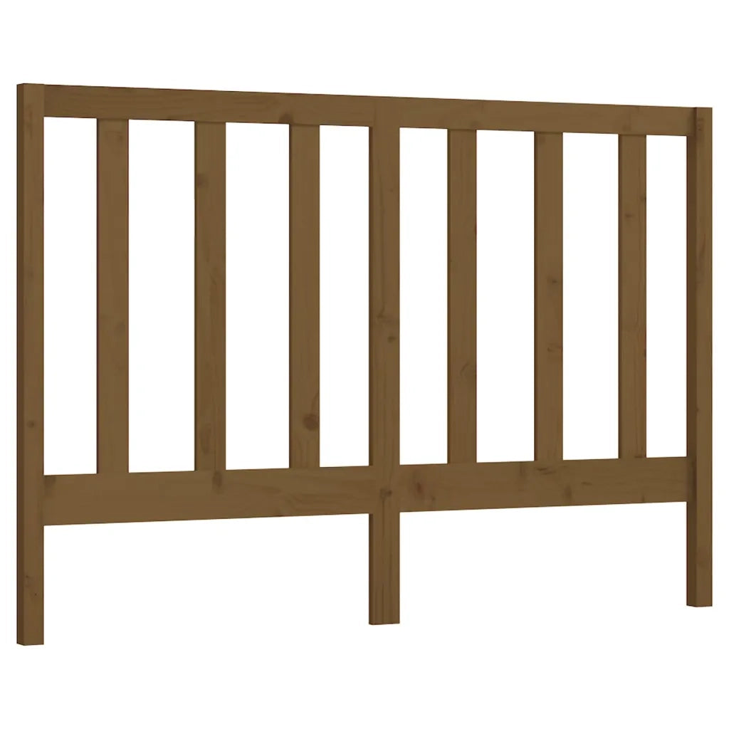 Testiera | Testata per Letto ambra 156x4x100 cm in Legno Massello di Pino