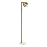 Lampada da Terra Moderna con Paralume Regolabile ¨C Minimal ¨C Oro