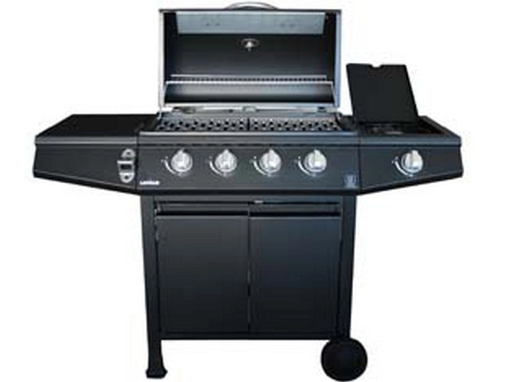 1pz barbecue a gas gpl 4 bruciatori + 1 fornello - cm.126x52x103h. cod:ferx.fer447966