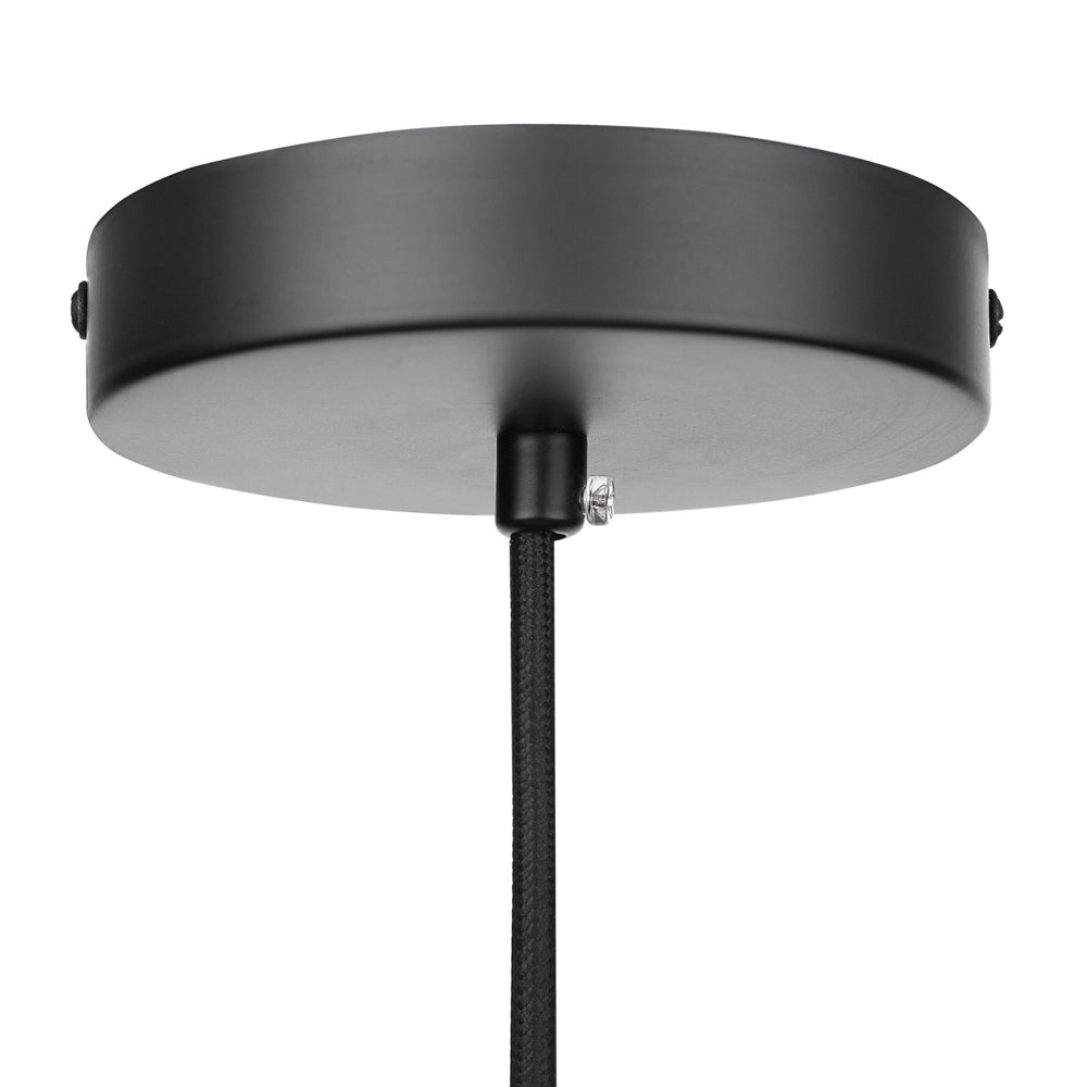 Lampada a sospensione in metallo argentato a forma di globo