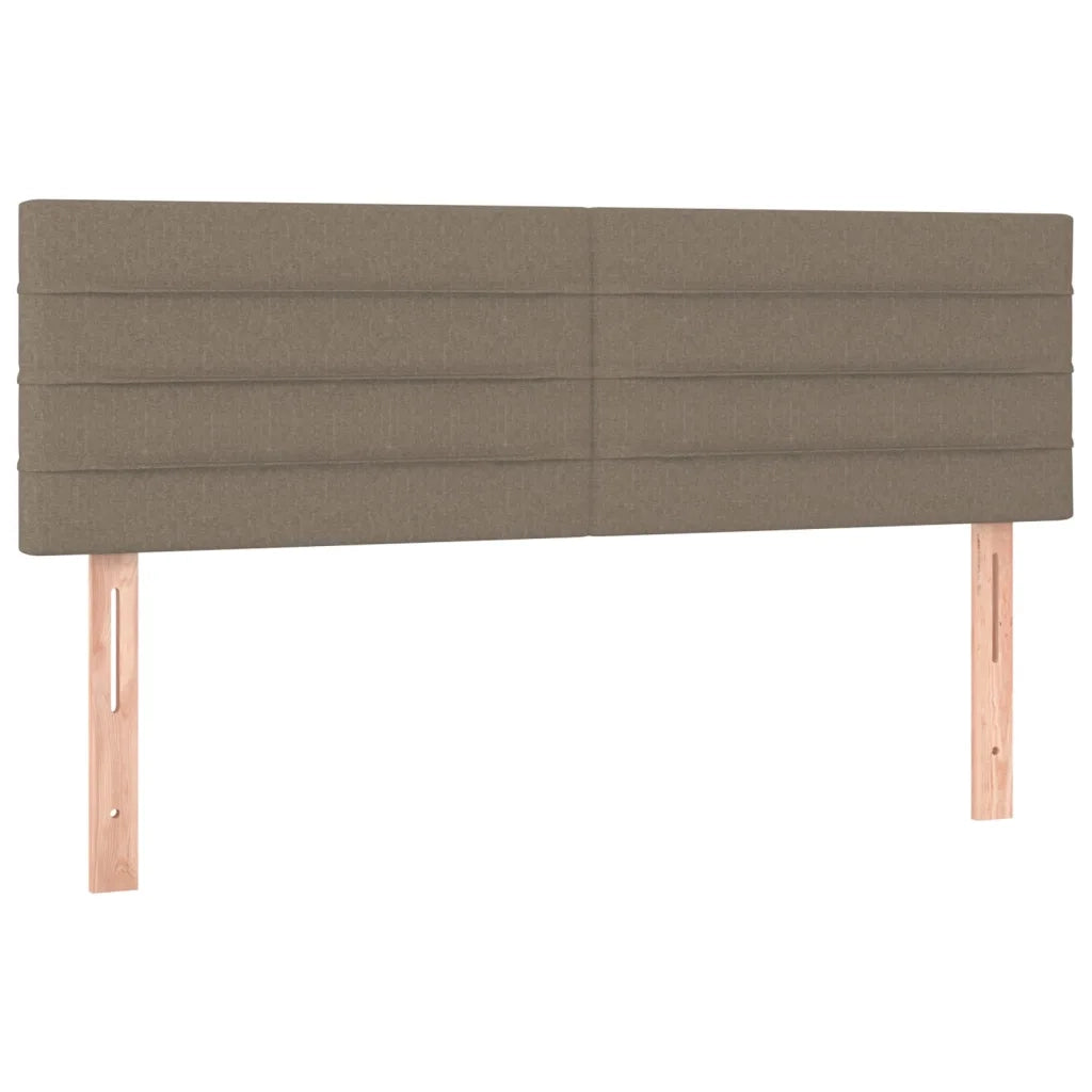 Giroletto a Molle con Materasso Tortora 140x200 cm in Tessuto 3140141