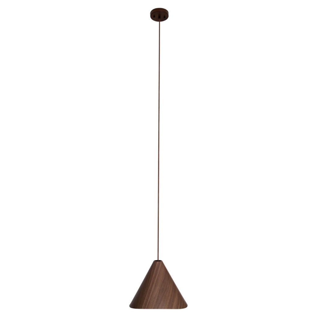 Lampada a sospensione Sakura noce E27 60W Maxlight