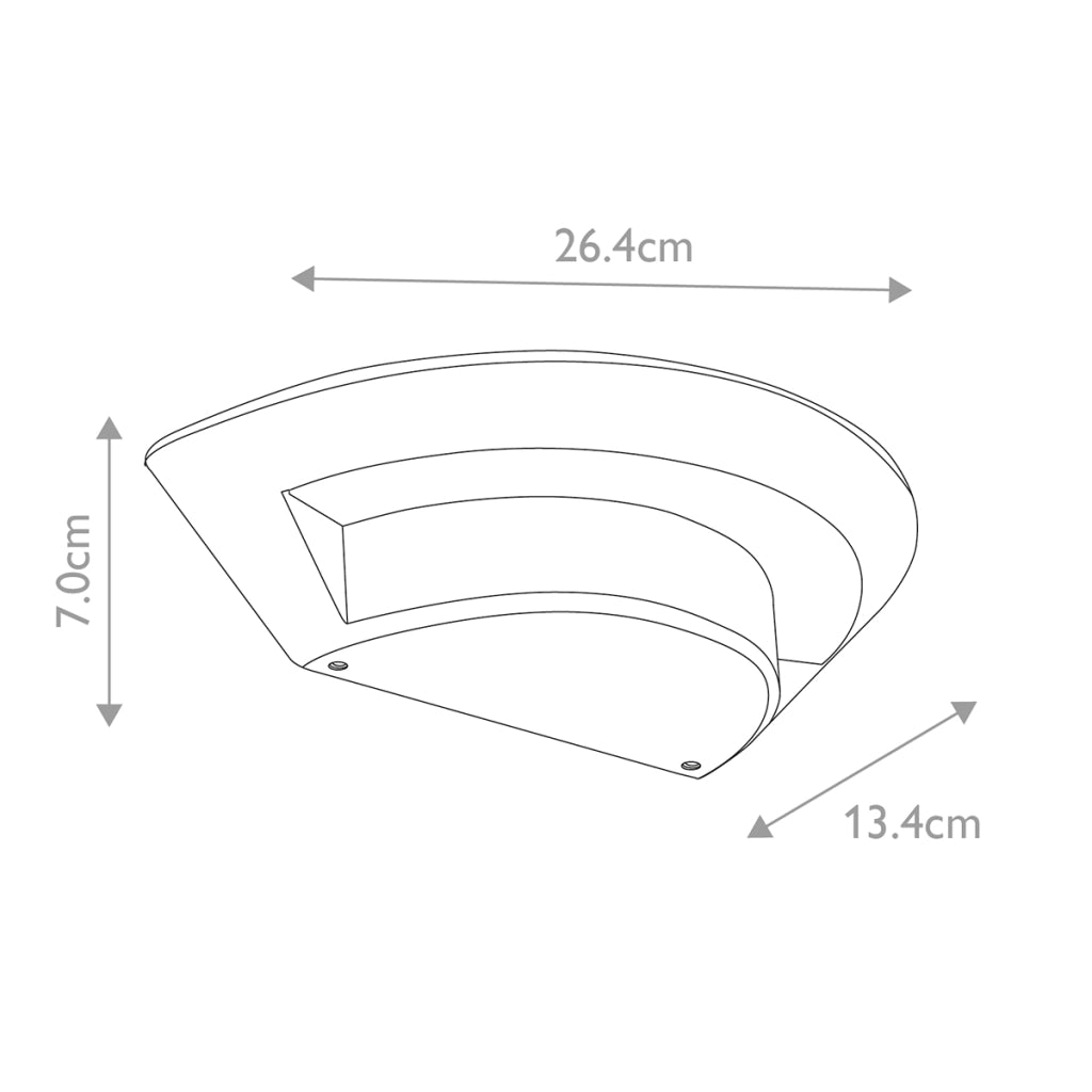 Applique esterna Elstead Kasper LED 7W 3000K IP54