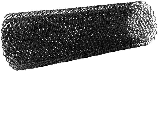 Griglia Universale in Alluminio - Protezione Radiatore e Motori - Aperture di Ventilazione - Prevenzione Danni - Dimensioni 120x40 cm - Materiale: Alluminio - Colore: Nero