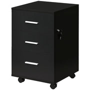 Scrivania con cassetti ¨C zephmum ¨C 40x40x61.5 cm nero