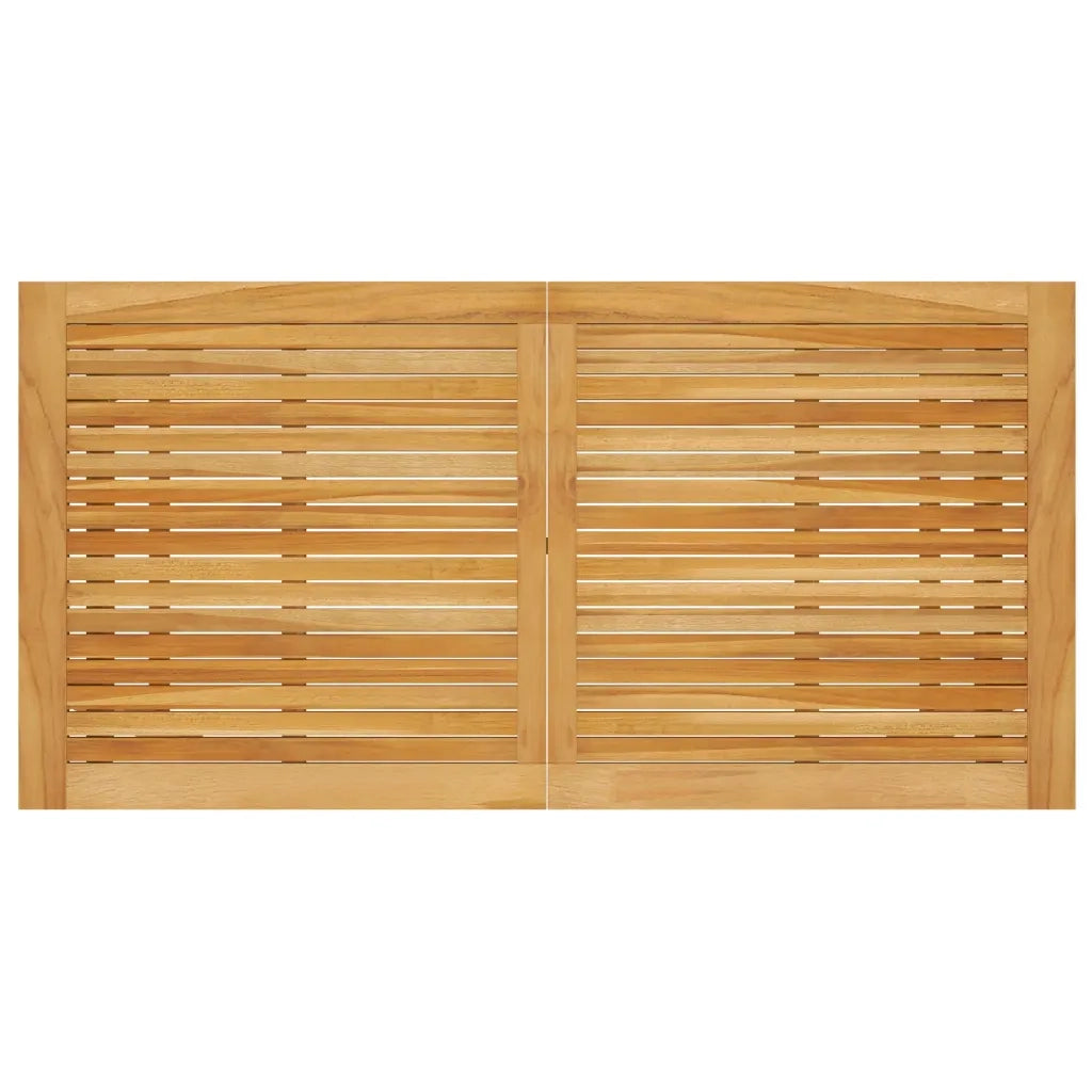 Set Mobili da Pranzo per Giardino 5 pz Nero 3068750