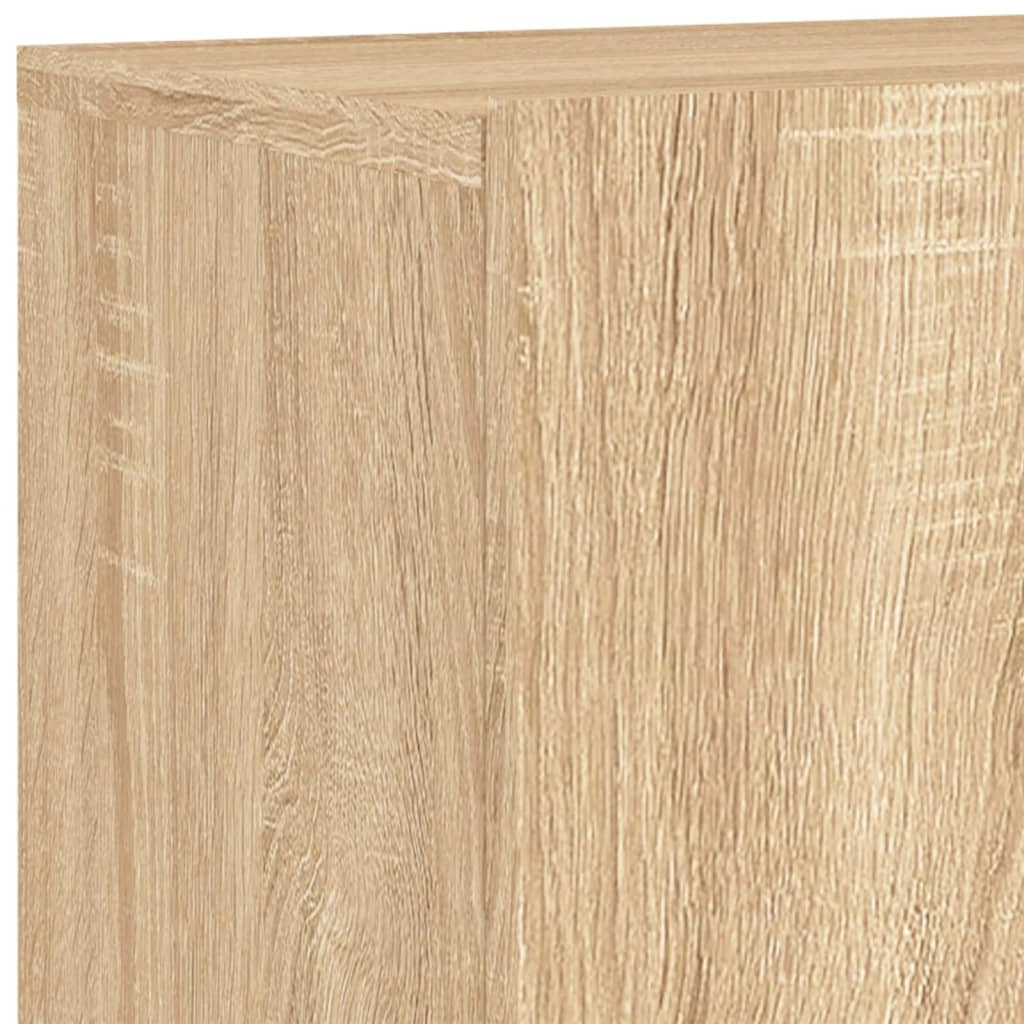 Mobile TV multimediale mensola TV credenza TV sala da pranzo soggiorno camera da letto a parete rovere Sonoma 80 x 30 x 41 cm marrone 02_0028165