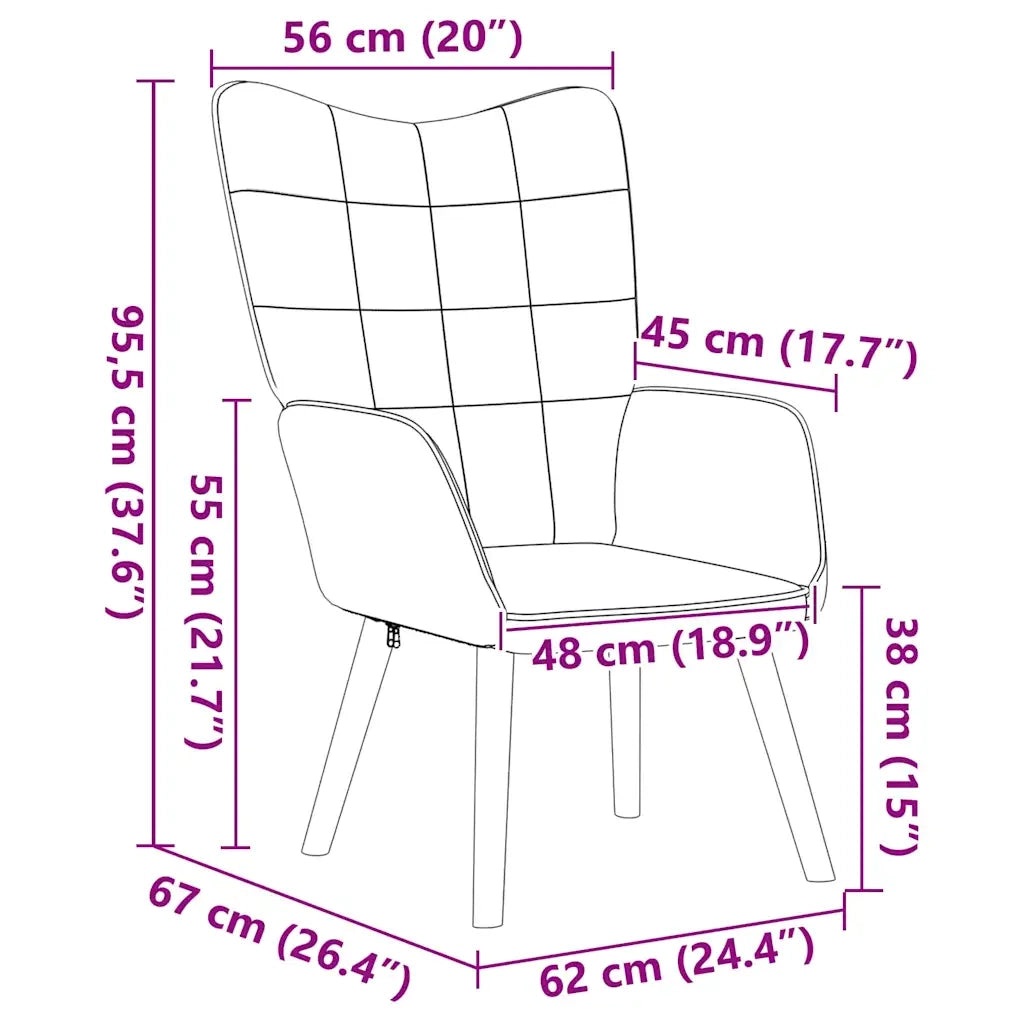 poltrona Grigio chiaro 62 x 67 x 95,5 cm Tessuto Sherpa 42001777