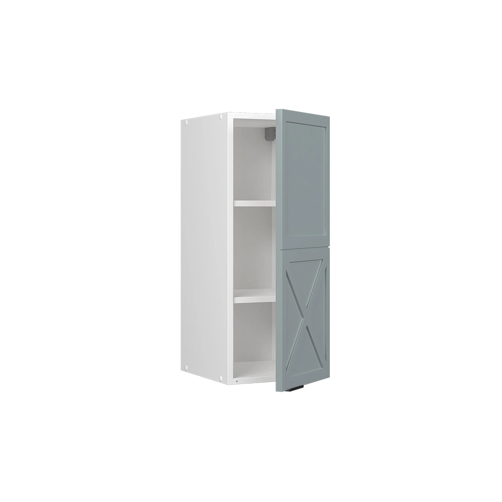 Pensile da cucina Fame-Line Blu-grigio chiaro/Bianco 30 cm Vicco