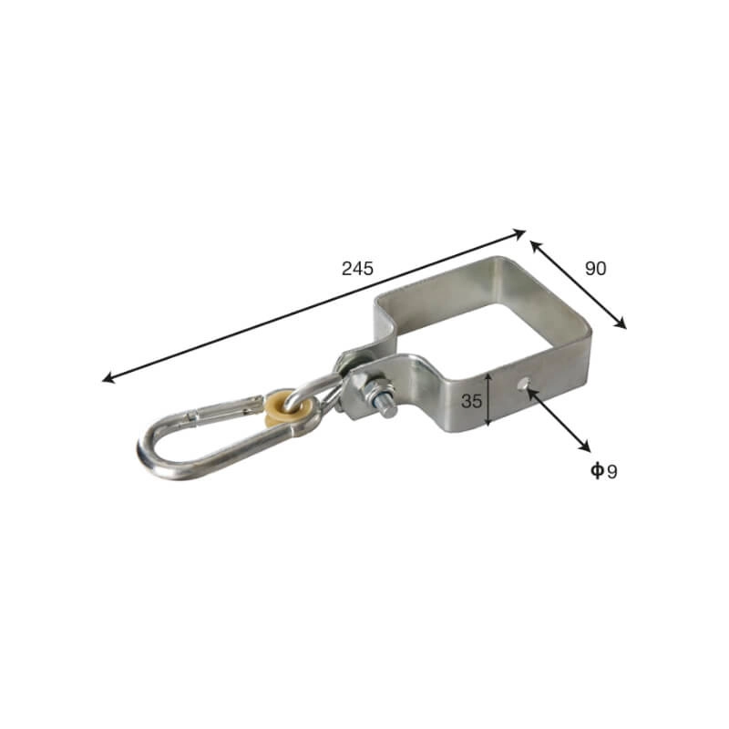 Kit Collare Altalena Quadro Cm. 9X9 Losa